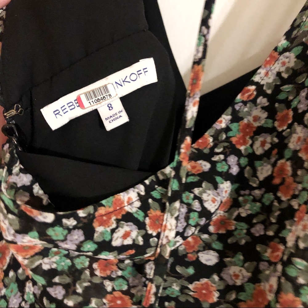 Rebecca Minkoff Ali Floral print midi dress size 8 - Picture 5 of 5